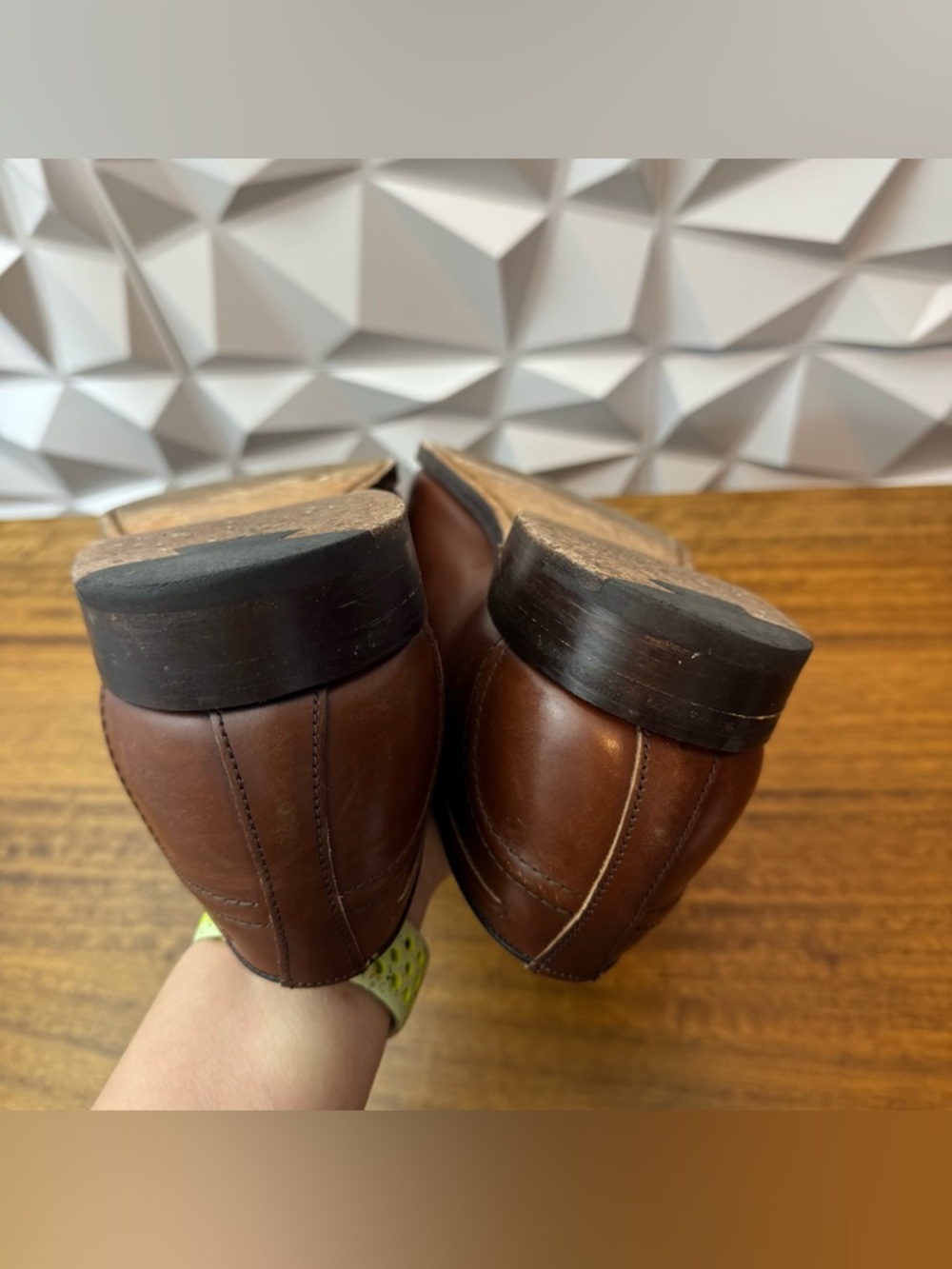 Tricker’s Men's Brown Leather Tassel Loafers Size 12.5 US - Picture 7 of 12